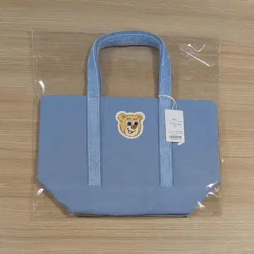 미개봉 올드 테디 와펜 토트백 블루 소