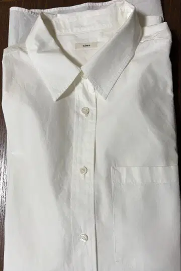 IENA 화이트 셔츠 긴팔