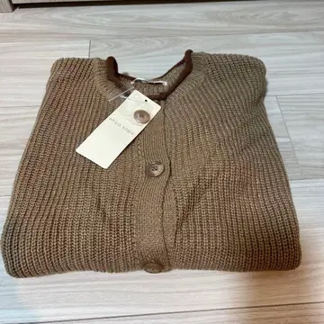 ehka sopo 새상품 바이컬러 롤 가디건