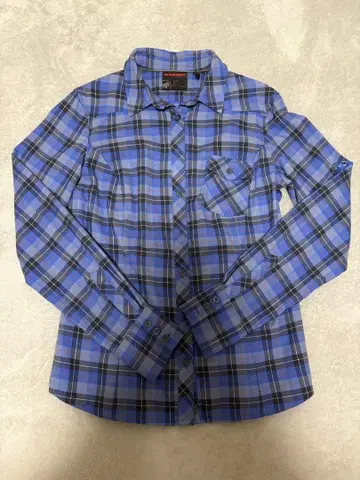 MAMMUT 긴팔 체크 셔츠