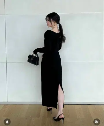 SENEE 2way 리본 개더 원피스