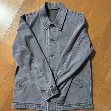 오버 사이즈 컬러 데님 자켓 그레이 XS 유니클로 U