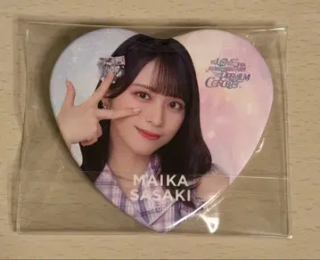 =LOVE 사사키 마이카 캔뱃지 절대 아이돌 그만두지 마