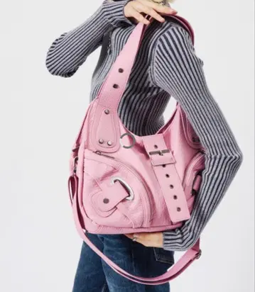 DTYYPE 2WAY 숄더백 핑크