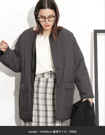 나노 유니버스 발수 가공 기능 충전솜 보아 x 퀼팅 리버서블 블루종