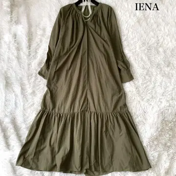 IENA 개더 티어드 롱 원피스 스키퍼 36 정가 2.3만