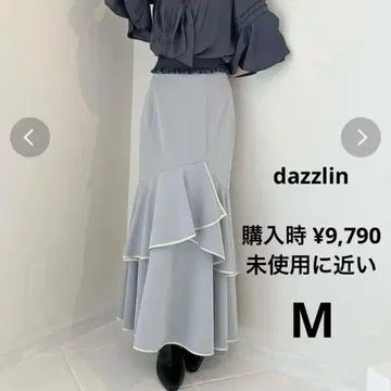 파이핑 프릴 스커트 [ 다즐린 ] [ dazzlin ]