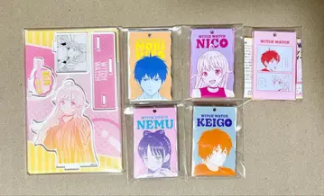 위치 워치 디오라마 피규어 아크릴 키링