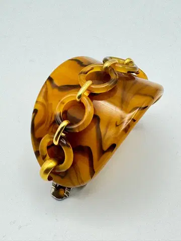 빈티지 머리핀 체인 링크