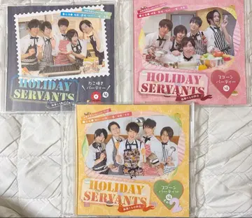 집사 카페 스와로테일 집사들의 휴일 3장 세트