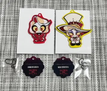 해즈빈 호텔 아크릴 스탠드로도 변하는 아크릴 키링 찰리 루시퍼