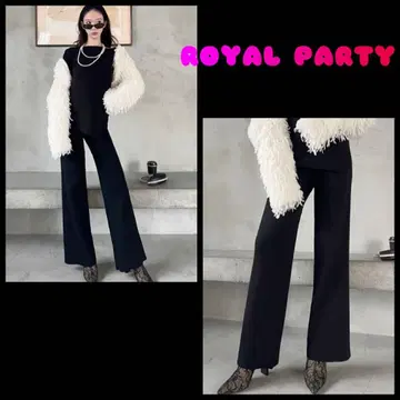ROYAL PARTY 로얄 파티 리브 니트 팬츠