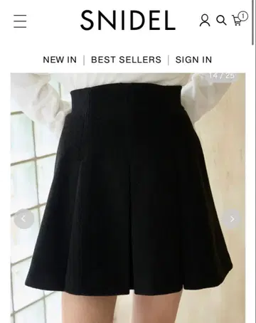 snidel 스커트