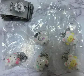 산리오 캐릭터즈 메지루시 액세서리 후와후와 스노우 가챠