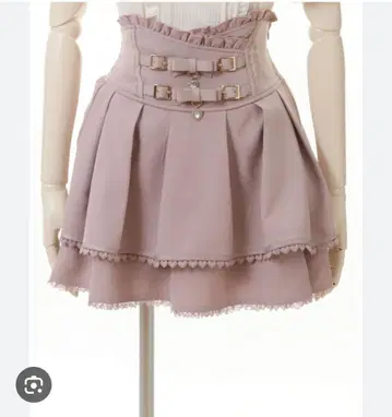 LIZLISA 2단 리본 치마바지