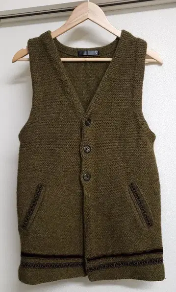 varde77 울 니트 베스트