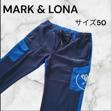 MARK&LONA ML-TECH 골프 팬츠 사이즈 50 해골 로고