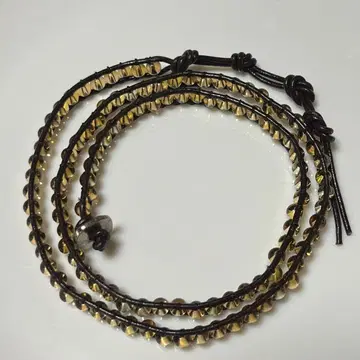 시트린 랩 팔찌