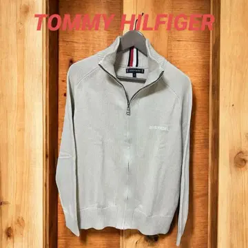 [ 새상품 ] TOMMY HILFIGER 집업 니트 자켓 스웨터 XL
