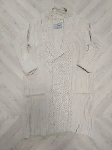 로즈버드 룸 니트 롱 가디건