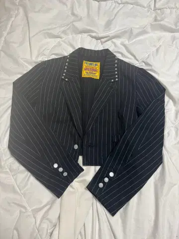 HYSTERIC GLAMOUR 스터드 크롭 테일러드 자켓