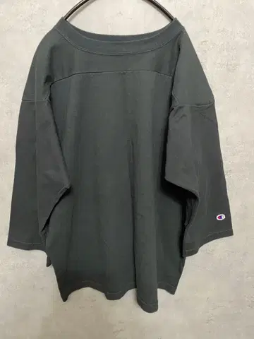 USA Champion T1011 7부 소매 풋볼T 블랙 XL 사이즈