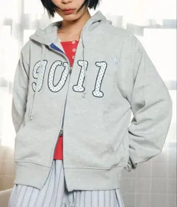 COMMON GULL PRODUCTS 9011 후드티 그레이