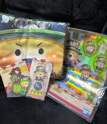 컬러풀 피치 제일복권 시바 4종 세트