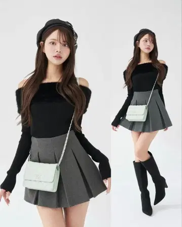 Darich 엘레강트 퍼 니트탑