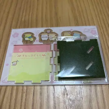 스미코구라시 잔디밭 아크릴 디오라마 모두 함께 느긋하게 와가시 여행