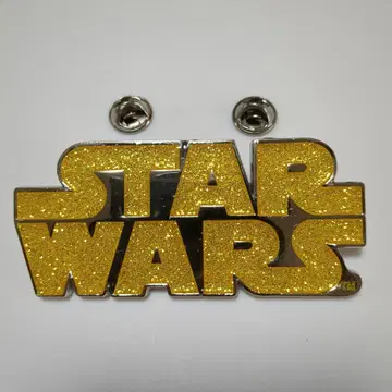 디즈니 스토어 핀 배지 스타 워즈 로고 핀 배지