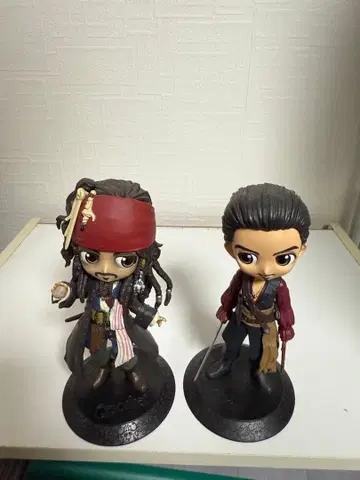 캐리비안의 해적 잭 스패로우 윌 터너 피규어 세트