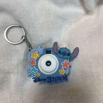 스티치 디즈니 스토어 카메라형 키링