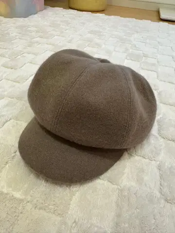 CA4LA 브라운 울 헌팅 캡