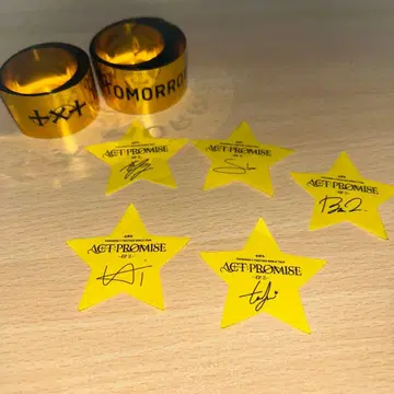 TOMORROW X TOGETHER 사인 포함 스타