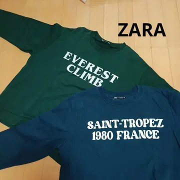 zara 로고 트레이닝복 맨투맨 2세트