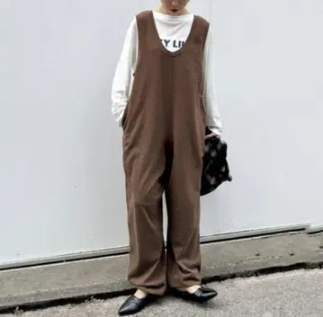 [ willow ] 슬라브 쭈리 밑단 드로스트 올인원