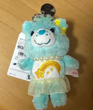 ILLIT 케어베어 소프트 키체인 봉제 인형 마스코트 이로하