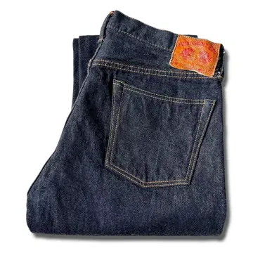 컨디션 최상 다크 네이비 FULLCOUNT 1108XX 데님 팬츠 W34