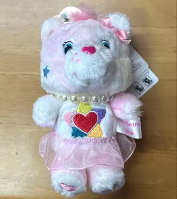ILLIT 케어베어 소프트 키체인 봉제 인형 마스코트 원희