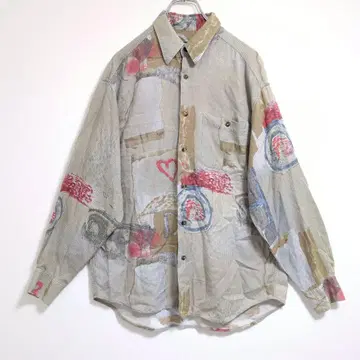 [ 레어/80s/이탈리아제 ] JUN MEN 빈티지 셔츠 수입