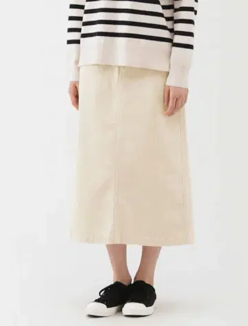 무인양품 코듀로이 스커트