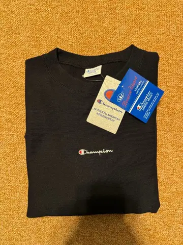 [ 미사용 새상품 ] Champion 맨투맨 리버스 위브 블랙 M