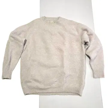 에어 샤기 알파카 크루넥 니트 / BEAUTY&YOUTH