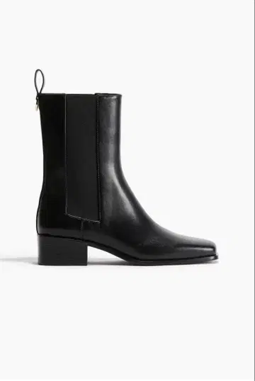 H&M 첼시 부츠 사이드 고어 스퀘어토