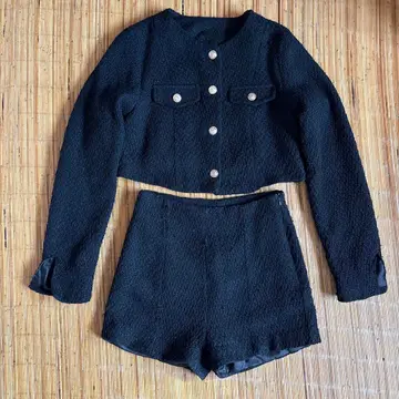 cheri mi 셰리미 셋업 블랙 S