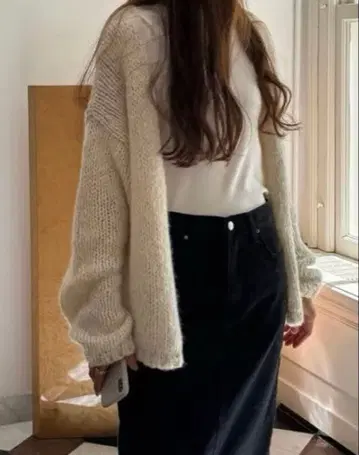 ounce 니트 가디건 가디건 한국 여성용