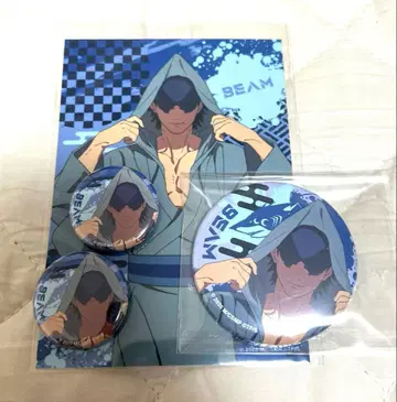 체인소 맨 축제 캔뱃지 특전 룰렛 빔