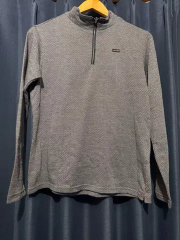 epicure 네이비 하프 지퍼 셔츠