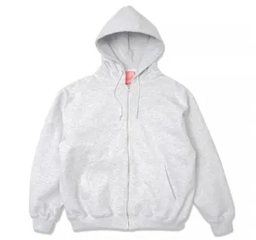 TRIBE WEAR 베이직 집업 후디 그레이 L 사이즈